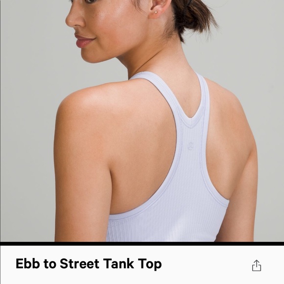 Lululemon Ebb to Street Tank top (cropped) - Picture 2 of 7